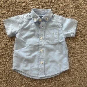 Brand new 12-18 months- The Children's Place Light Blue Button-Down Shirt